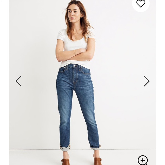 Madewell The High Rise Slim Boyjean - Picture 1 of 7